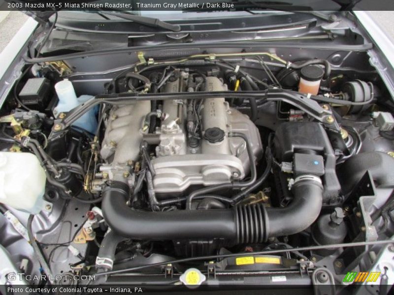  2003 MX-5 Miata Shinsen Roadster Engine - 1.8L DOHC 16V VVT 4 Cylinder