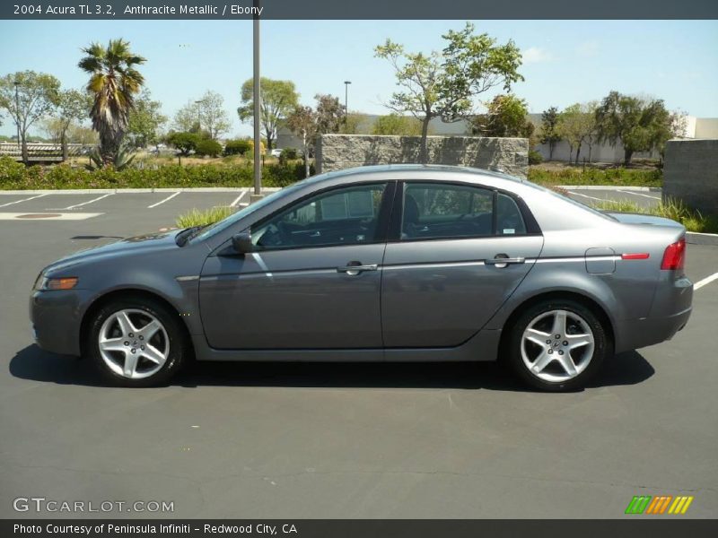 Anthracite Metallic / Ebony 2004 Acura TL 3.2