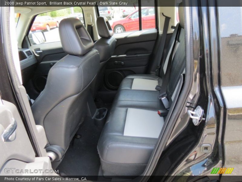 Brilliant Black Crystal Pearl / Dark Slate Gray 2008 Jeep Patriot Sport