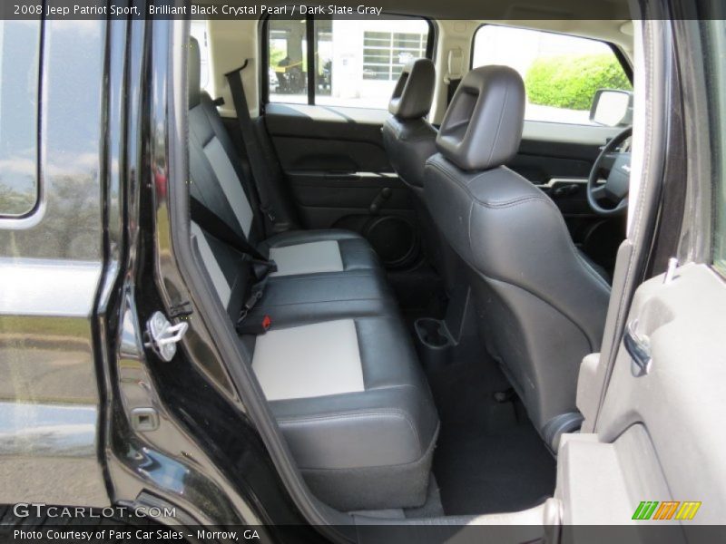 Brilliant Black Crystal Pearl / Dark Slate Gray 2008 Jeep Patriot Sport