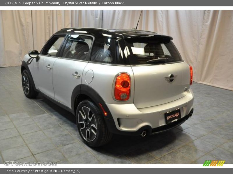 Crystal Silver Metallic / Carbon Black 2012 Mini Cooper S Countryman