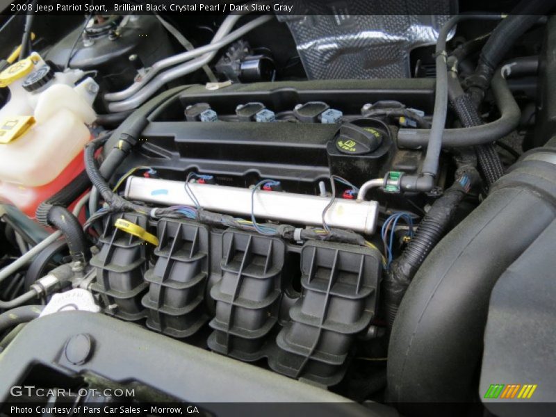 Brilliant Black Crystal Pearl / Dark Slate Gray 2008 Jeep Patriot Sport