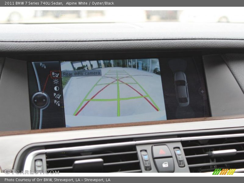Alpine White / Oyster/Black 2011 BMW 7 Series 740Li Sedan