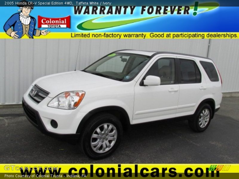 Taffeta White / Ivory 2005 Honda CR-V Special Edition 4WD