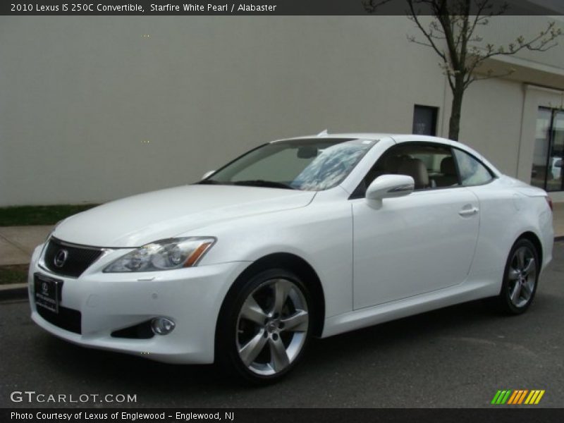 Starfire White Pearl / Alabaster 2010 Lexus IS 250C Convertible