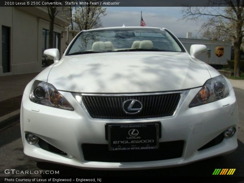 Starfire White Pearl / Alabaster 2010 Lexus IS 250C Convertible