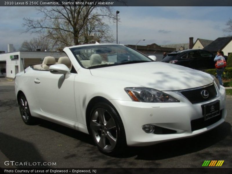 Starfire White Pearl / Alabaster 2010 Lexus IS 250C Convertible