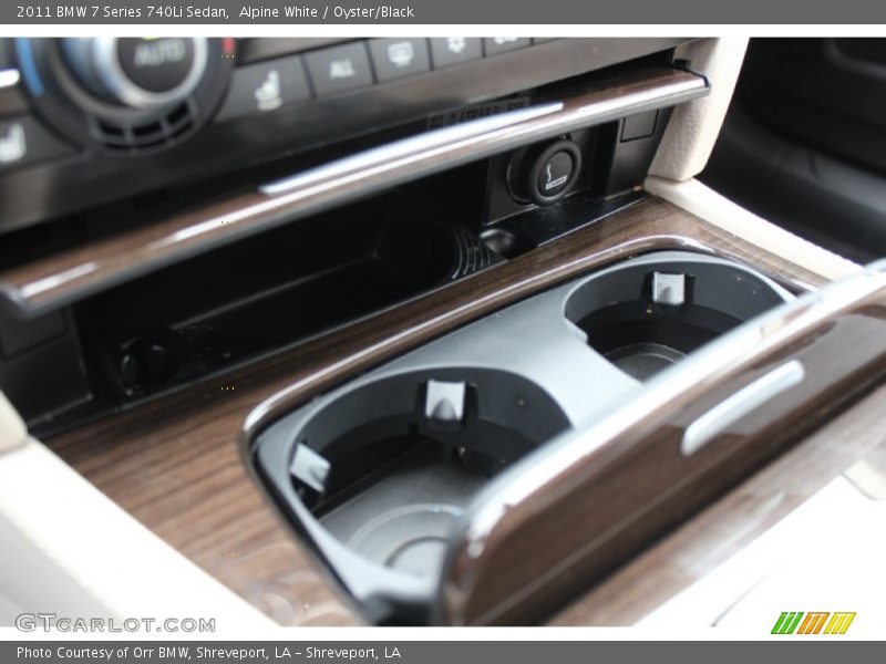 Alpine White / Oyster/Black 2011 BMW 7 Series 740Li Sedan