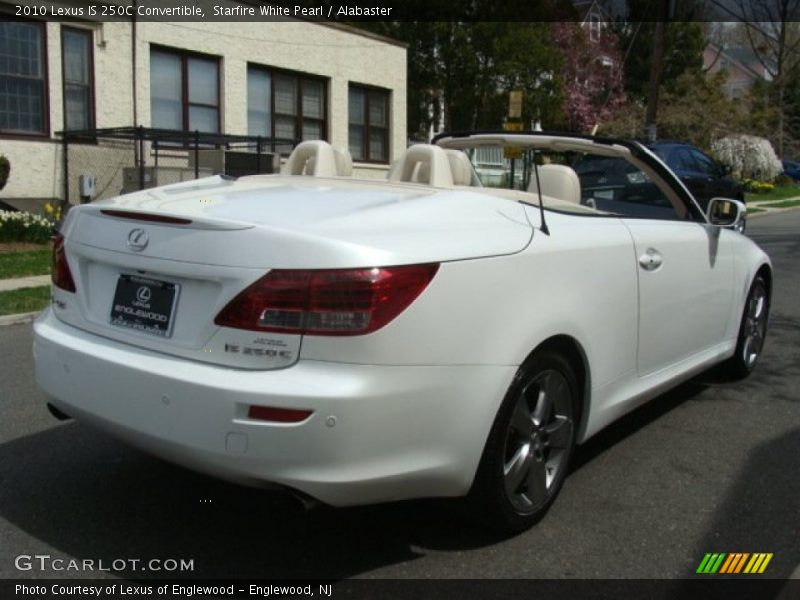 Starfire White Pearl / Alabaster 2010 Lexus IS 250C Convertible