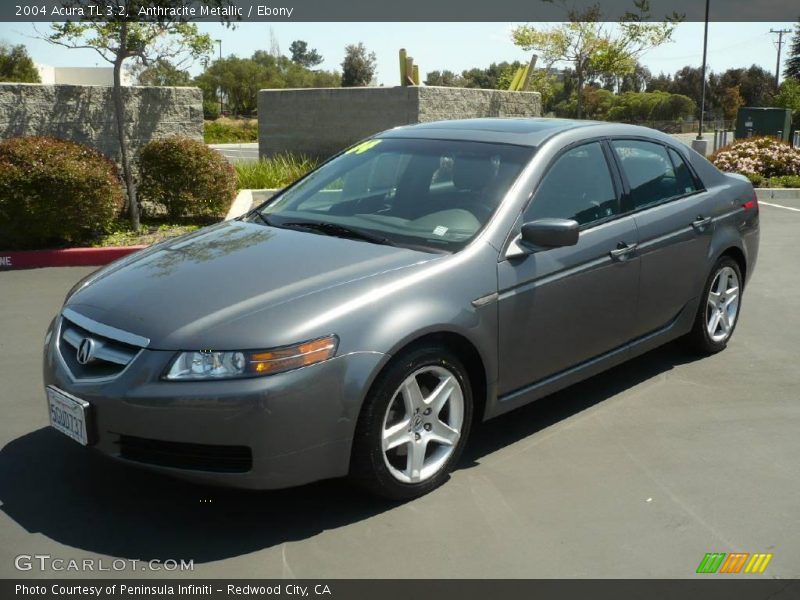 Anthracite Metallic / Ebony 2004 Acura TL 3.2