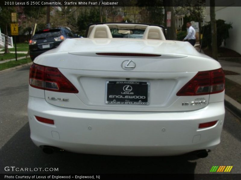 Starfire White Pearl / Alabaster 2010 Lexus IS 250C Convertible