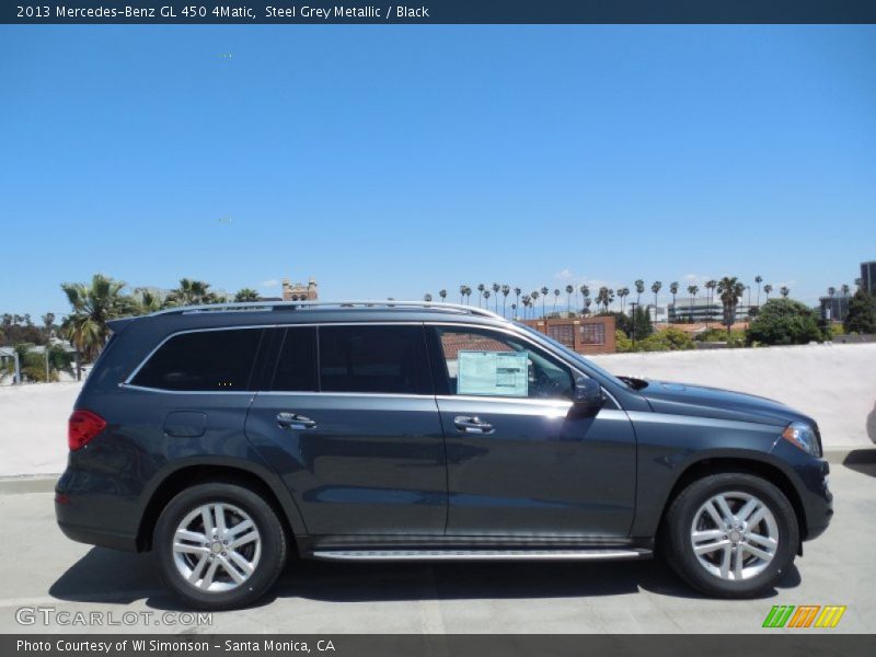 Steel Grey Metallic / Black 2013 Mercedes-Benz GL 450 4Matic