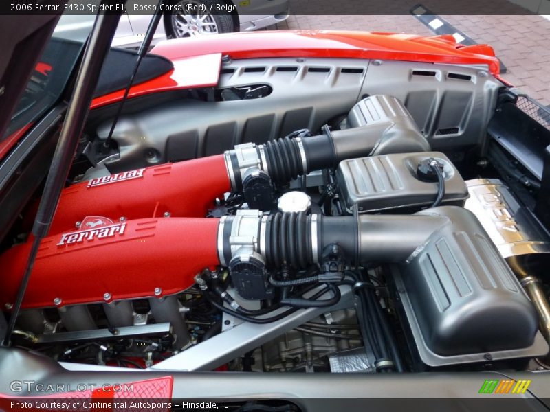  2006 F430 Spider F1 Engine - 4.3 Liter DOHC 32-Valve V8