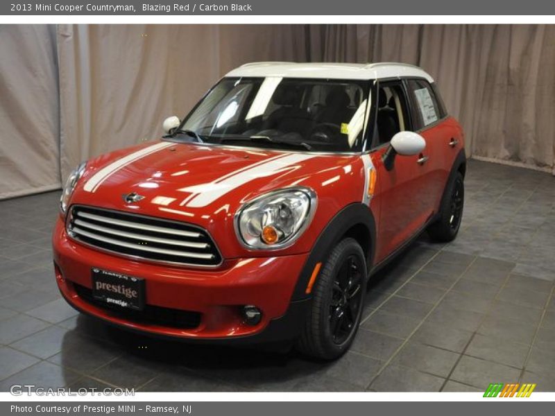 Blazing Red / Carbon Black 2013 Mini Cooper Countryman