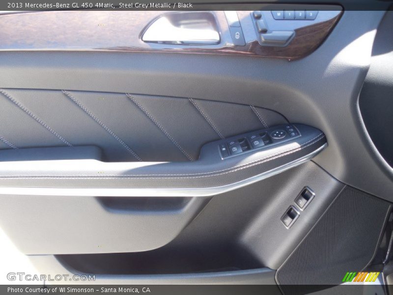 Steel Grey Metallic / Black 2013 Mercedes-Benz GL 450 4Matic