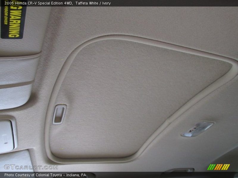 Taffeta White / Ivory 2005 Honda CR-V Special Edition 4WD