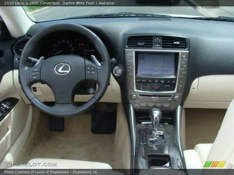 Starfire White Pearl / Alabaster 2010 Lexus IS 250C Convertible