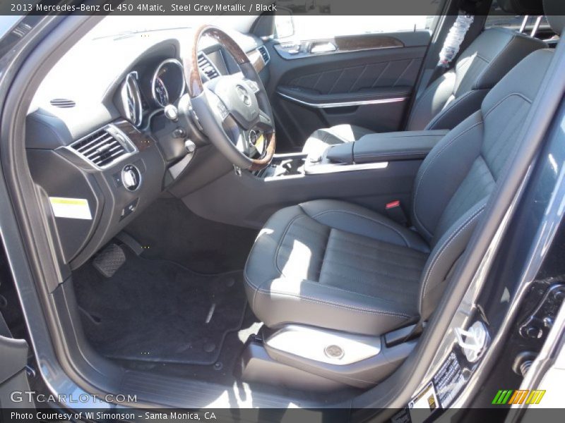 Steel Grey Metallic / Black 2013 Mercedes-Benz GL 450 4Matic
