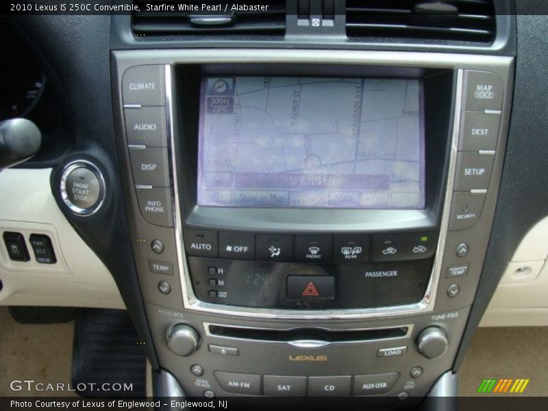 Starfire White Pearl / Alabaster 2010 Lexus IS 250C Convertible