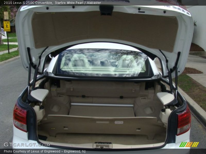 Starfire White Pearl / Alabaster 2010 Lexus IS 250C Convertible