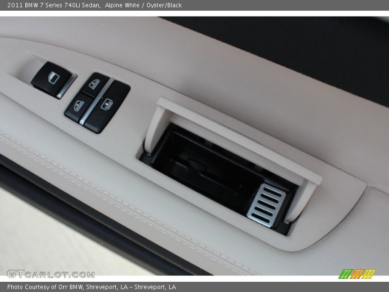 Alpine White / Oyster/Black 2011 BMW 7 Series 740Li Sedan