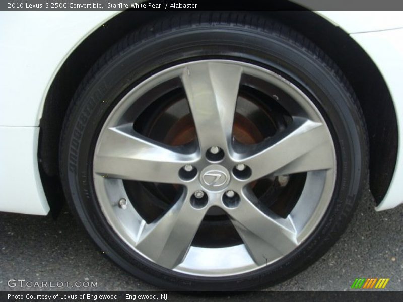 Starfire White Pearl / Alabaster 2010 Lexus IS 250C Convertible