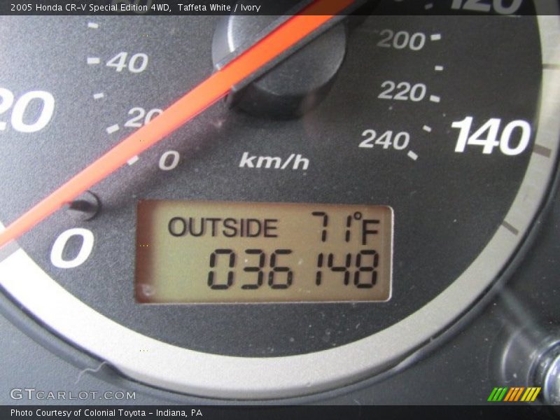 Taffeta White / Ivory 2005 Honda CR-V Special Edition 4WD