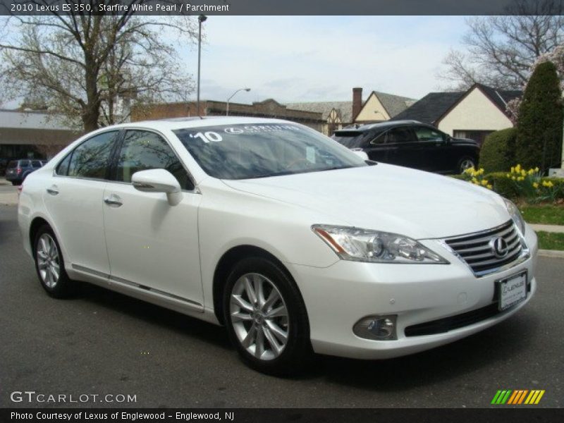 Starfire White Pearl / Parchment 2010 Lexus ES 350
