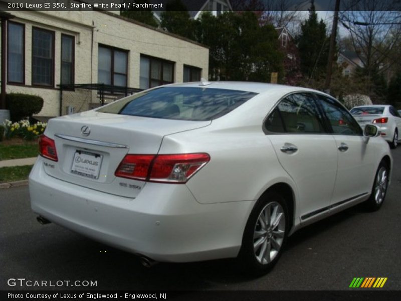 Starfire White Pearl / Parchment 2010 Lexus ES 350