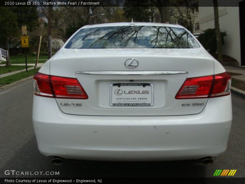 Starfire White Pearl / Parchment 2010 Lexus ES 350