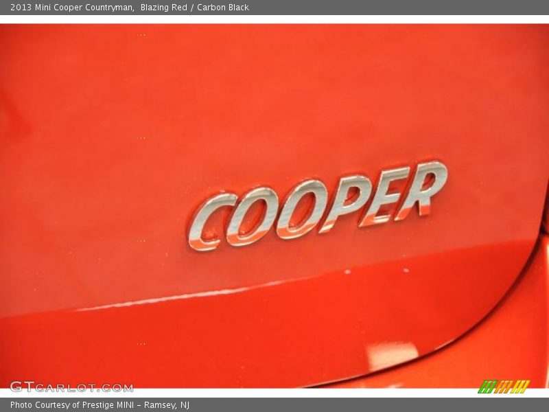 Blazing Red / Carbon Black 2013 Mini Cooper Countryman