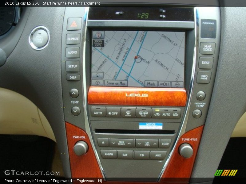 Starfire White Pearl / Parchment 2010 Lexus ES 350