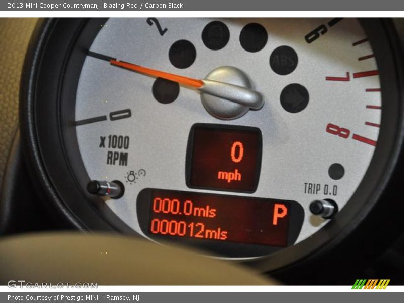 Blazing Red / Carbon Black 2013 Mini Cooper Countryman