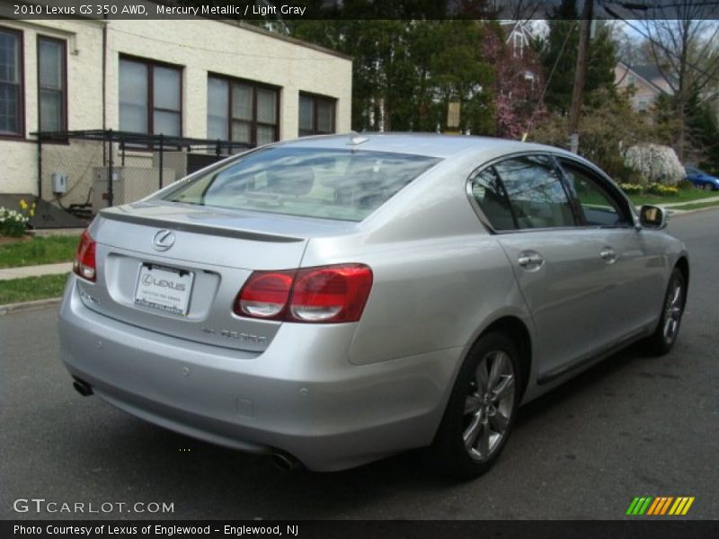 Mercury Metallic / Light Gray 2010 Lexus GS 350 AWD