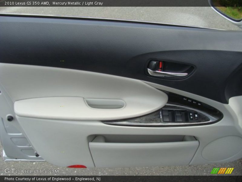 Mercury Metallic / Light Gray 2010 Lexus GS 350 AWD