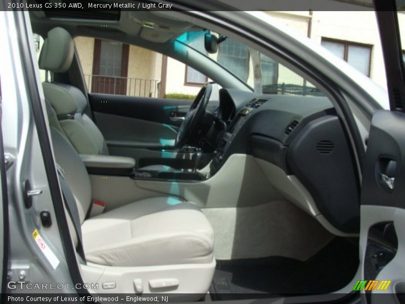 Mercury Metallic / Light Gray 2010 Lexus GS 350 AWD
