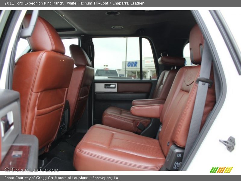 White Platinum Tri-Coat / Chaparral Leather 2011 Ford Expedition King Ranch