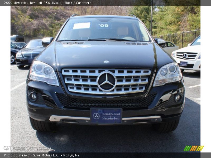 Black / Cashmere 2009 Mercedes-Benz ML 350 4Matic