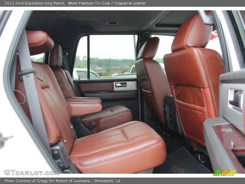 White Platinum Tri-Coat / Chaparral Leather 2011 Ford Expedition King Ranch
