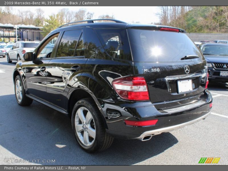 Black / Cashmere 2009 Mercedes-Benz ML 350 4Matic