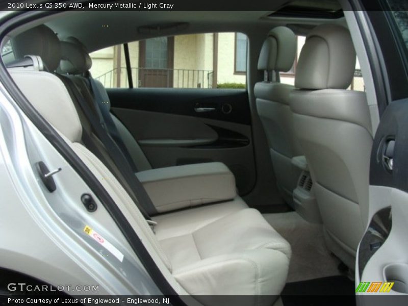 Mercury Metallic / Light Gray 2010 Lexus GS 350 AWD