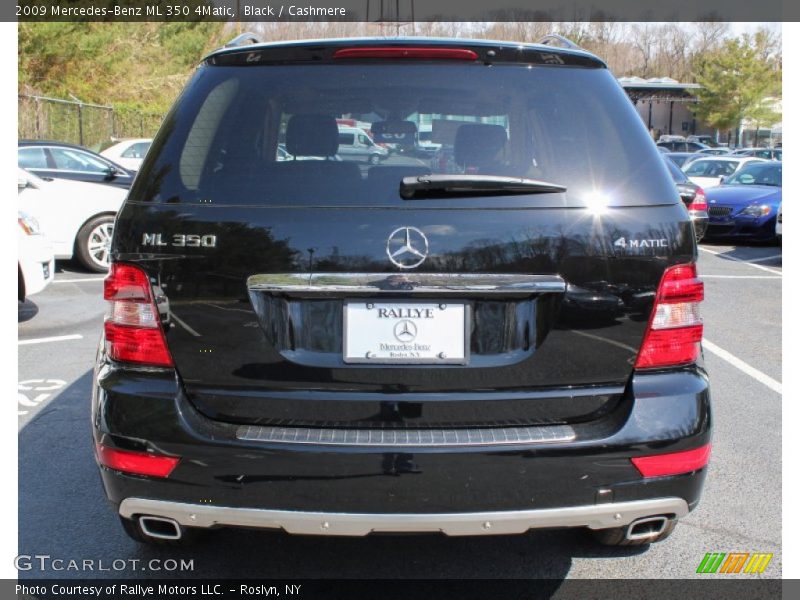 Black / Cashmere 2009 Mercedes-Benz ML 350 4Matic