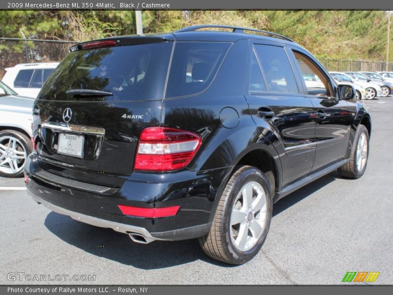 Black / Cashmere 2009 Mercedes-Benz ML 350 4Matic