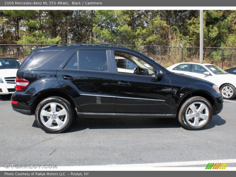 Black / Cashmere 2009 Mercedes-Benz ML 350 4Matic