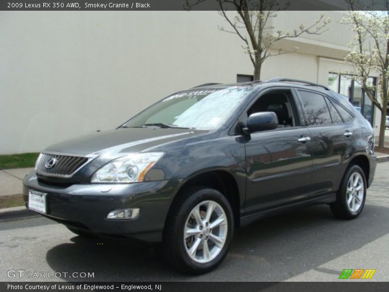Smokey Granite / Black 2009 Lexus RX 350 AWD