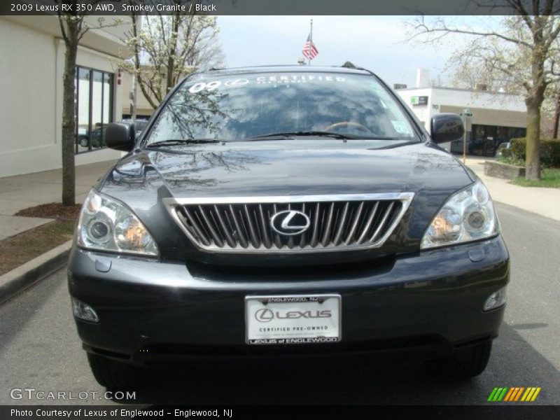 Smokey Granite / Black 2009 Lexus RX 350 AWD