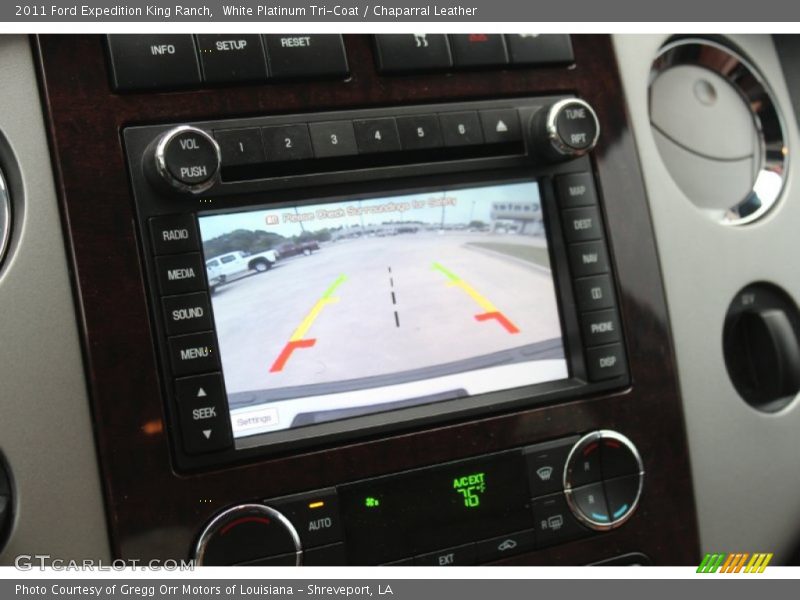 White Platinum Tri-Coat / Chaparral Leather 2011 Ford Expedition King Ranch