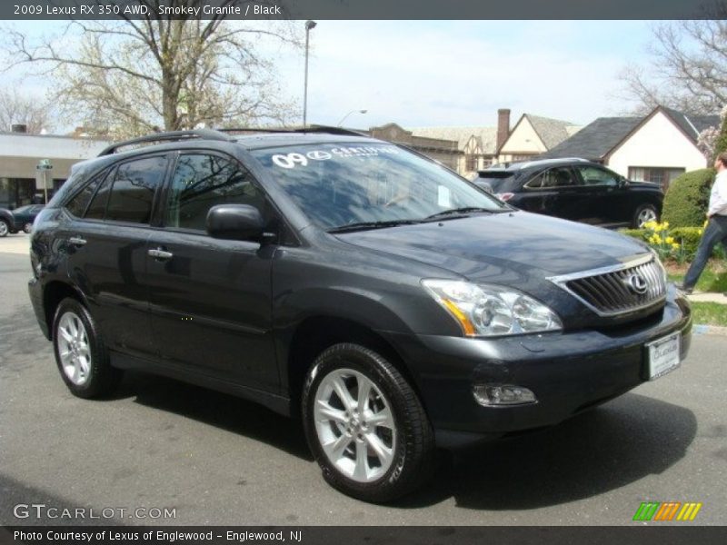 Smokey Granite / Black 2009 Lexus RX 350 AWD