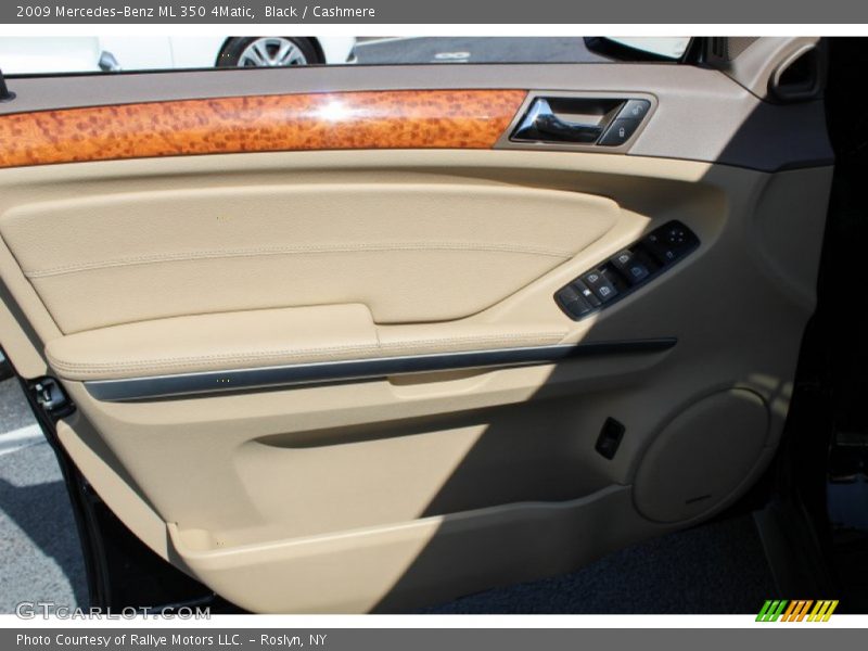 Black / Cashmere 2009 Mercedes-Benz ML 350 4Matic