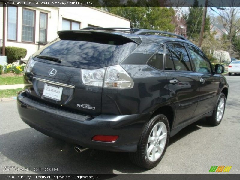 Smokey Granite / Black 2009 Lexus RX 350 AWD